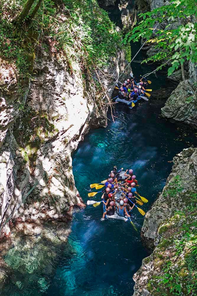 Soft rafting